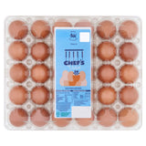 Chef's Value 30 medium eggs in a carton - British product