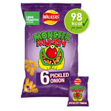 ASDA Walkers Monster Munch Pickled Onion Baked Corn Snack Multipack 6x20g- Buy online at McGrocer
