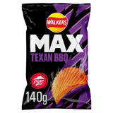 Walkers Max Pizza Hut Texan BBQ sharing crisps 140g (British brand)