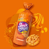 Snack A Jacks caramel jumbo rice cakes 159g (British brand)