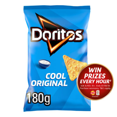 Doritos tortilla chips Cool Original 180g (British brand)