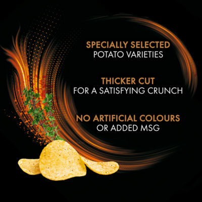 Walkers Sensations Roasted Chicken & Thyme crisps 150g - British product