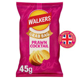 ASDA Walkers Prawn Cocktail Grab Bag Crisps 45g- Buy online at McGrocer