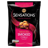 Sensations smoked chilli coated peanuts 150g (British brand)