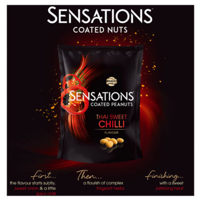 Sensations Thai Sweet Chilli Peanuts 150g (British brand)