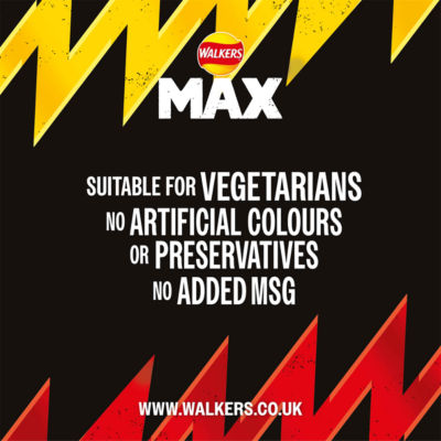 Walkers Max Strong Chilli & Lime Sharing Double Coated Peanuts