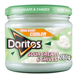 Doritos cool sour cream & chives dip 280g - British product