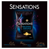 Sensations Balsamic Vinegar & Caramelised Onion crisps 150g (British brand)