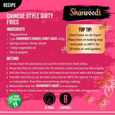 Sharwood's Chinese curry cooking sauce 425g (British brand)