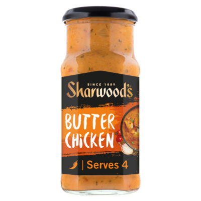 ASDA Sharwood's Butter Chicken Cooking Sauce 420g- Buy online at McGrocer
