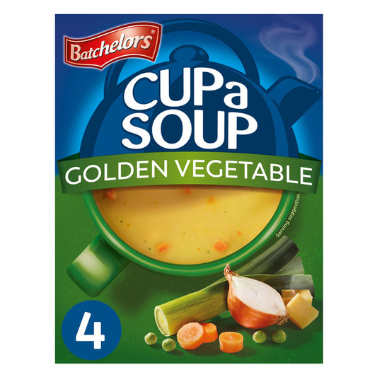 Batchelors Cup a Soup Golden Vegetable Soup 4 Instant Soup Sachets GOODS ASDA   