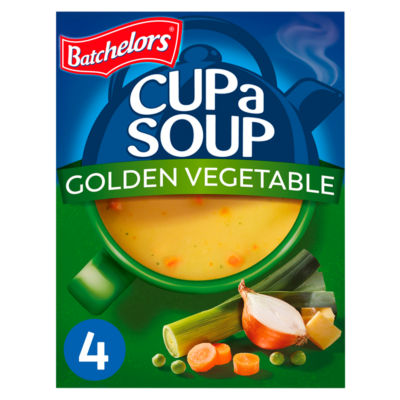 Batchelors Golden Vegetable instant soup 4 sachets 82g - British product
