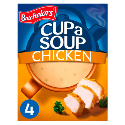 Batchelors Cup a Soup chicken instant soup sachets 81g - British product