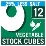 ASDA Oxo 12 Reduced Salt Vegetable Stock Cubes 71g- Buy online at McGrocer