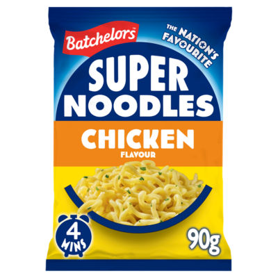 Batchelors Super Noodles Chicken Flavour Packet Noodles 90g