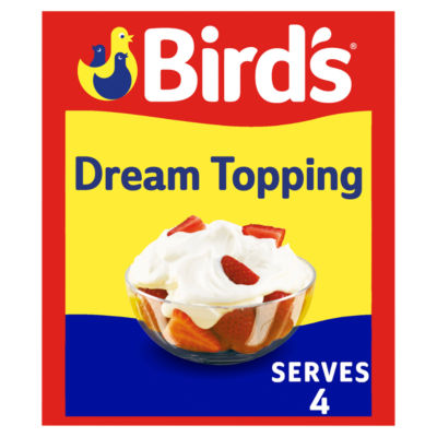Bird's dessert topping mix 36g - British product