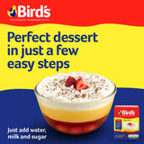 Birds Strawberry Flavour Trifle Mix 141g - British product