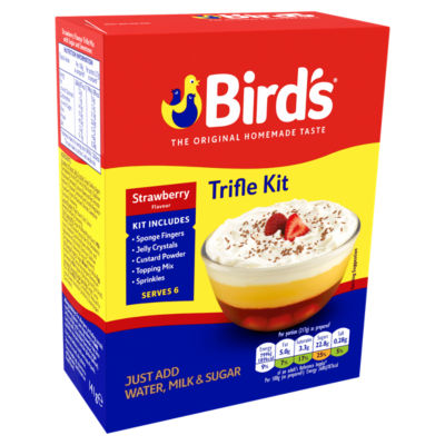 Birds Strawberry Trifle Dessert Kit