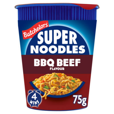 Batchelors Super Noodles BBQ Beef Pot 75g - British product