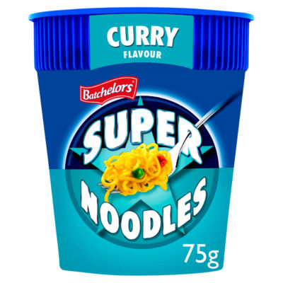 Batchelors curry flavour instant noodle pot 75g - British product