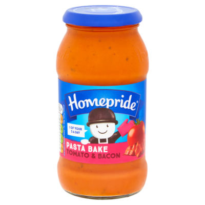 Homepride Tomato & Bacon Pasta Bake Sauce 485g, UK version