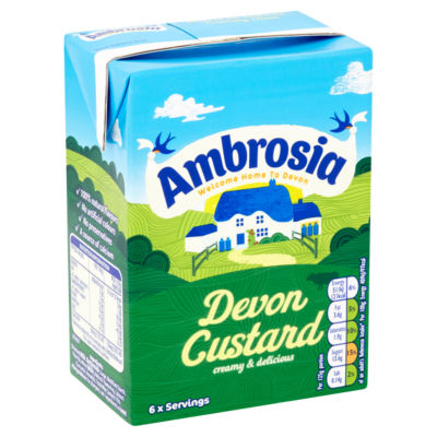 Ambrosia Devon Custard 750g, UK version