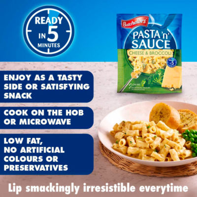 Batchelors pasta sachet Mac 'n' Cheese 99g - British product