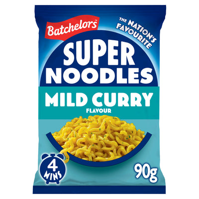 ASDA Batchelors Super Noodles Curry Flavour Noodle Block 90g- Buy online at McGrocer