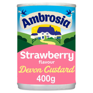 Ambrosia jordbærkrem ferdiglaget dessert 400g