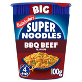 ASDA Batchelors Big Super Noodles BBQ Beef Instant Noodle Pot 100g- Buy online at McGrocer