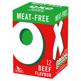 Oxo meat-free vegan beef flavour stock cubes 71g, imported from the UK