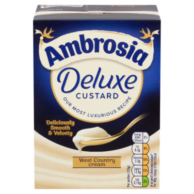 Ambrosia vanilla custard dessert 750g - British product