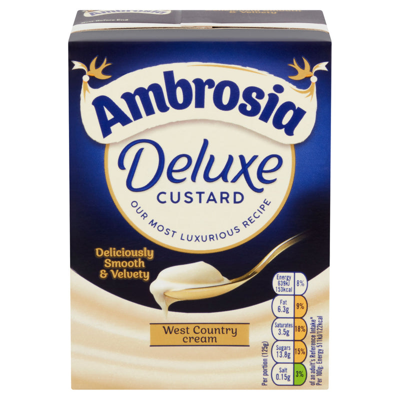 Ambrosia vanilla custard dessert 750g - British product