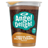 Angel Delight chocolate salted caramel whip dessert 100g, UK version
