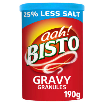 ASDA Bisto Reduced Salt Gravy Granules 190g- Buy online at McGrocer