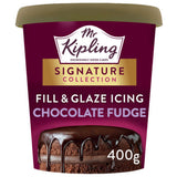 ASDA Mr Kipling Signature Collection Belgian Chocolate Fudge Fill & Glaze Icing 400g- Buy online at McGrocer