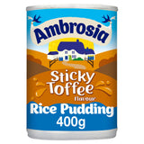 Ambrosia sticky toffee rice pudding 400g - British product