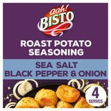 ASDA Bisto Crispy Sea Salt Black Pepper and Onion Roast Potato Seasoning 40g- Buy online at McGrocer