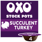 ASDA OXO Stock Pots Succulent Turkey with Bay & Parsley 4 x 20g- Buy online at McGrocer