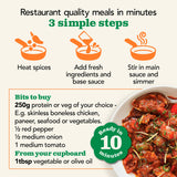 The Spice Tailor spicy Bengali Jalfrezi curry kit 300g (British brand)
