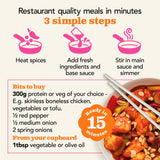 The Spice Tailor Spicy Kung Pao Chinese sauce meal kit 245g (British brand)