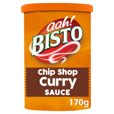 Bisto Chip Shop Curry Sauce Mix 170g, imported from the UK
