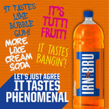 IRN-BRU original soft drink 2L bottle (British brand)