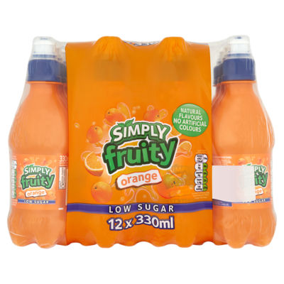 Simply Fruity Orange juice drink 330ml - British product