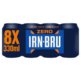 IRN-BRU ZERO soft drink multipack 8x330ml, UK version