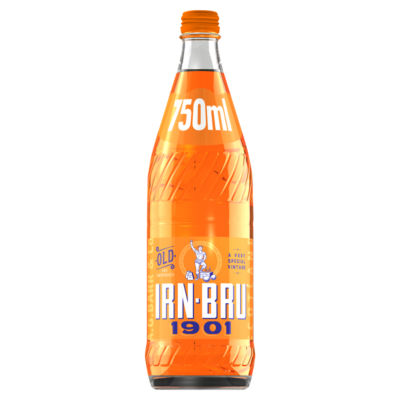 IRN-BRU soft drink 1901 750ml, UK version