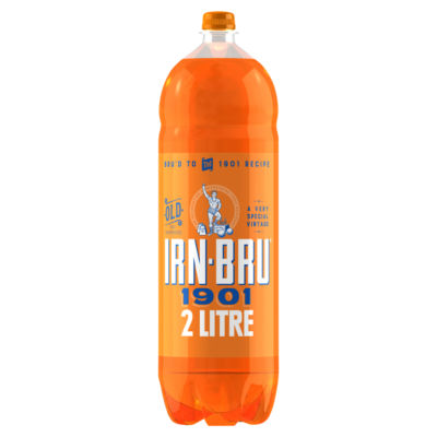 IRN-BRU 1901 soft drink 2L, UK version