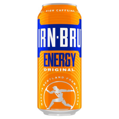 Irn-Bru Original energy drink 500ml (British brand)