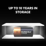 Duracell CR123 lithium battery 3V pack of 2 - British product