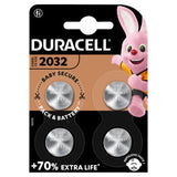 ASDA Duracell Specialty 2032 Lithium Coin Battery 3V, Pack of 4- Buy online at McGrocer